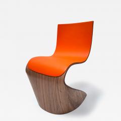 Pierre Renart Ribbon leather Chair Orange - 4122091