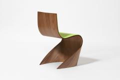 Pierre Renart Ribbon leather chair Vert lumi re - 4121562