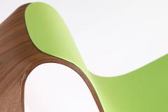 Pierre Renart Ribbon leather chair Vert lumi re - 4121564