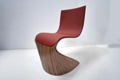 Pierre Renart Ribbon leather chair acajou - 4121581