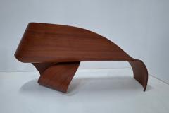 Pierre Renart Wave bench in Moabi - 4348112