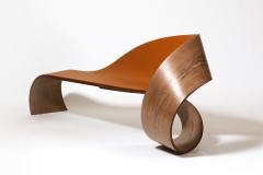 Pierre Renart Wave leather banquette - 4211824