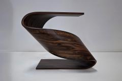 Pierre Renart Wave side table in Ziricote - 4348119