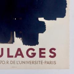 Pierre Soulages Pierre Soulages Berggruen Poster 1958 - 2045182