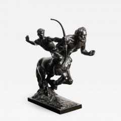 Pierre Traverse Classical Bronze Sculpture by French Sculptor Pierre Traverse Archer Centaur - 976713