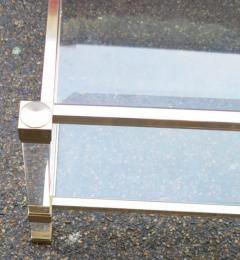 Pierre Vandel Pair of coffee tables side tables by Pierre Vandel Paris France circa 1970 - 4475811