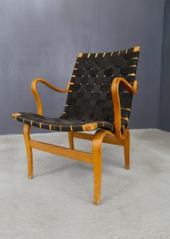 Piet Hein Bruno Mathsson Pernilla Lounge Chair by Bruno Mathsson 1940s - 1037300