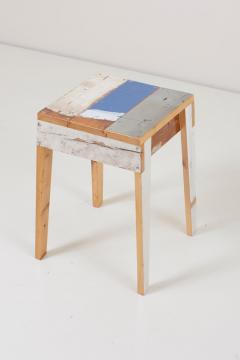 Piet Hein Eek Lacquered Oak Stool by Piet Hein Eek - 991375