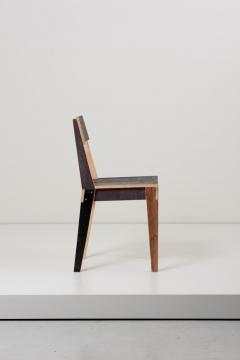 Piet Hein Eek Pair of Untreated Oak Chairs Made of Scrapwood by Piet Hein Eek - 991831