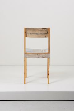 Piet Hein Eek Set of Four Lacquered Oak Chairs in Scrapwood by Piet Hein Eek - 994185