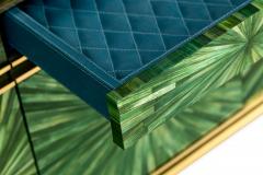 Pieter Adam Circum Lowboard Green Brass - 4105837