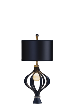 Pieter Adam PA 741 Curva Culta table lamp with glass - 4414417