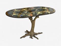 Pietra Dura Inlaid Marble Italian Center Table Top Italy 1920s - 4282570
