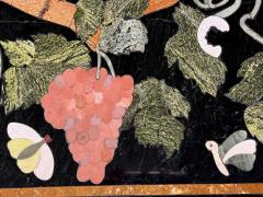 Pietra Dura Inlaid Marble Italian Center Table Top Italy 1920s - 4282576