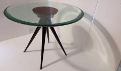 Pietro Chiesa Cast Glass Side Table by Pietro Chiesa Fontana Arte 1948 - 2537090