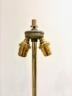 Pietro Chiesa Clear Blue Glass and Brass Table Lamp by Pietro Chiesa for Fontana Arte - 4033401