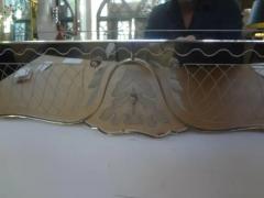 Pietro Chiesa Etched Scalloped Venetian Mirror by Pietro Chiesa - 4108214
