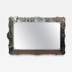 Pietro Chiesa Etched Scalloped Venetian Mirror by Pietro Chiesa - 4109968