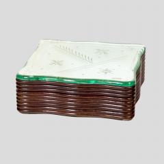 Pietro Chiesa Fontana Arte wooden box with mirror top - 4092876