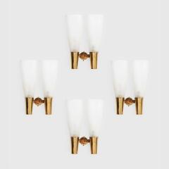 Pietro Chiesa Four wall lights model 1537 - 4494144