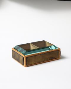 Pietro Chiesa Glass and Wood Box - 4016383