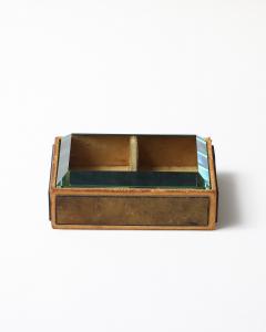 Pietro Chiesa Glass and Wood Box - 4016389