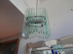 Pietro Chiesa Italian Pietro Chiesa for Fontana Arte Style Pendant or Lantern - 4265417