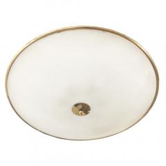 Pietro Chiesa Large Flush Mount Fixture Attributed to Pietro Chiesa Italy 1940s - 752121