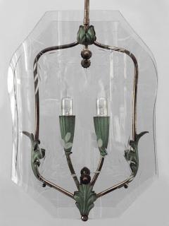 Pietro Chiesa Pair of Italian 1940s Hanging Lanterns - 466059