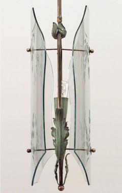 Pietro Chiesa Pair of Italian 1940s Hanging Lanterns - 466061