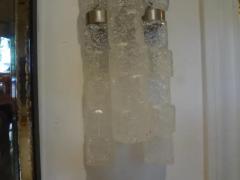 Pietro Chiesa Pair of Italian Max Ingrand for Fontana Arte Inspired Murano Glass Sconces - 3649910