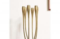 Pietro Chiesa Pietro Chiesa Brass Glass Candelabra Holder for Fontana Arte - 2304818