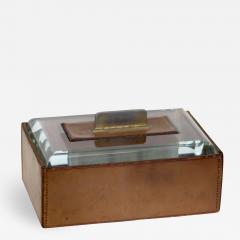 Pietro Chiesa Pietro Chiesa Covered Wooden Box made for Fontana Arte - 469894