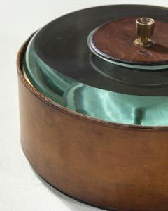 Pietro Chiesa Pietro Chiesa Decorative Box for Fontana Arte Brass Crystal 1938 - 4688900