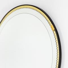 Pietro Chiesa Pietro Chiesa Wall Mirror with Copper Frame Galvanit Fontana 40s - 3112169