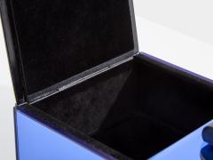 Pietro Chiesa Pietro Chiesa for Fontana Arte blue mirror jewellery box 1940 - 4042900