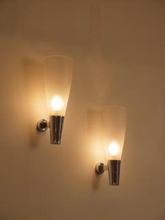 Pietro Chiesa Pietro Chiesa for Fontana Arte model 1537 wall lights Italy c1950 - 4512324