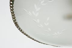 Pietro Chiesa Pietro Chiesa style ceiling pendant Italy circa 1960s - 4800268