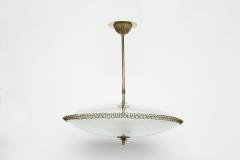 Pietro Chiesa Pietro Chiesa style ceiling pendant Italy circa 1960s - 4800269
