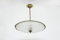 Pietro Chiesa Pietro Chiesa style ceiling pendant Italy circa 1960s - 4800270