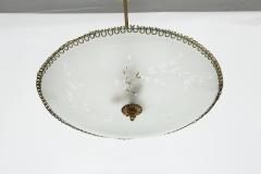 Pietro Chiesa Pietro Chiesa style ceiling pendant Italy circa 1960s - 4800271