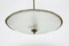 Pietro Chiesa Pietro Chiesa style ceiling pendant Italy circa 1960s - 4800272