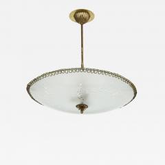 Pietro Chiesa Pietro Chiesa style ceiling pendant Italy circa 1960s - 4800745