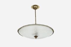 Pietro Chiesa Pietro Chiesa style ceiling pendant Italy circa 1960s - 4800746