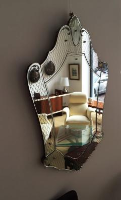 Pietro Chiesa Post War Exquisite Mirror by Pietro Chiesa for Fontana Arte - 114343