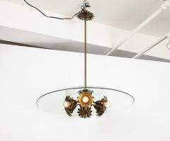 Pietro Chiesa Rare Ceiling Fixture By Pietro Chiesa for Fontana Arte - 2826123