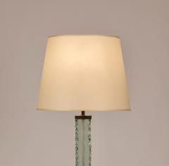 Pietro Chiesa Rare Chiseled Glass Floor Lamp by Pietro Chiesa for Fontana Arte Italy c 1935 - 3905778