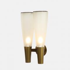Pietro Chiesa Rare Pair of Large Sconces Model 1537 by Pietro Chiesa - 4233931
