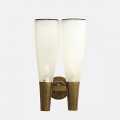 Pietro Chiesa Rare Pair of Large Sconces Model 1537 by Pietro Chiesa - 4233934