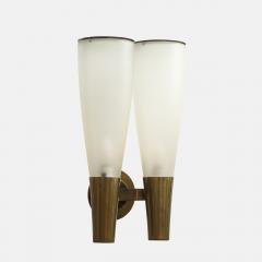 Pietro Chiesa Rare Pair of Large Sconces Model 1537 by Pietro Chiesa - 4233937